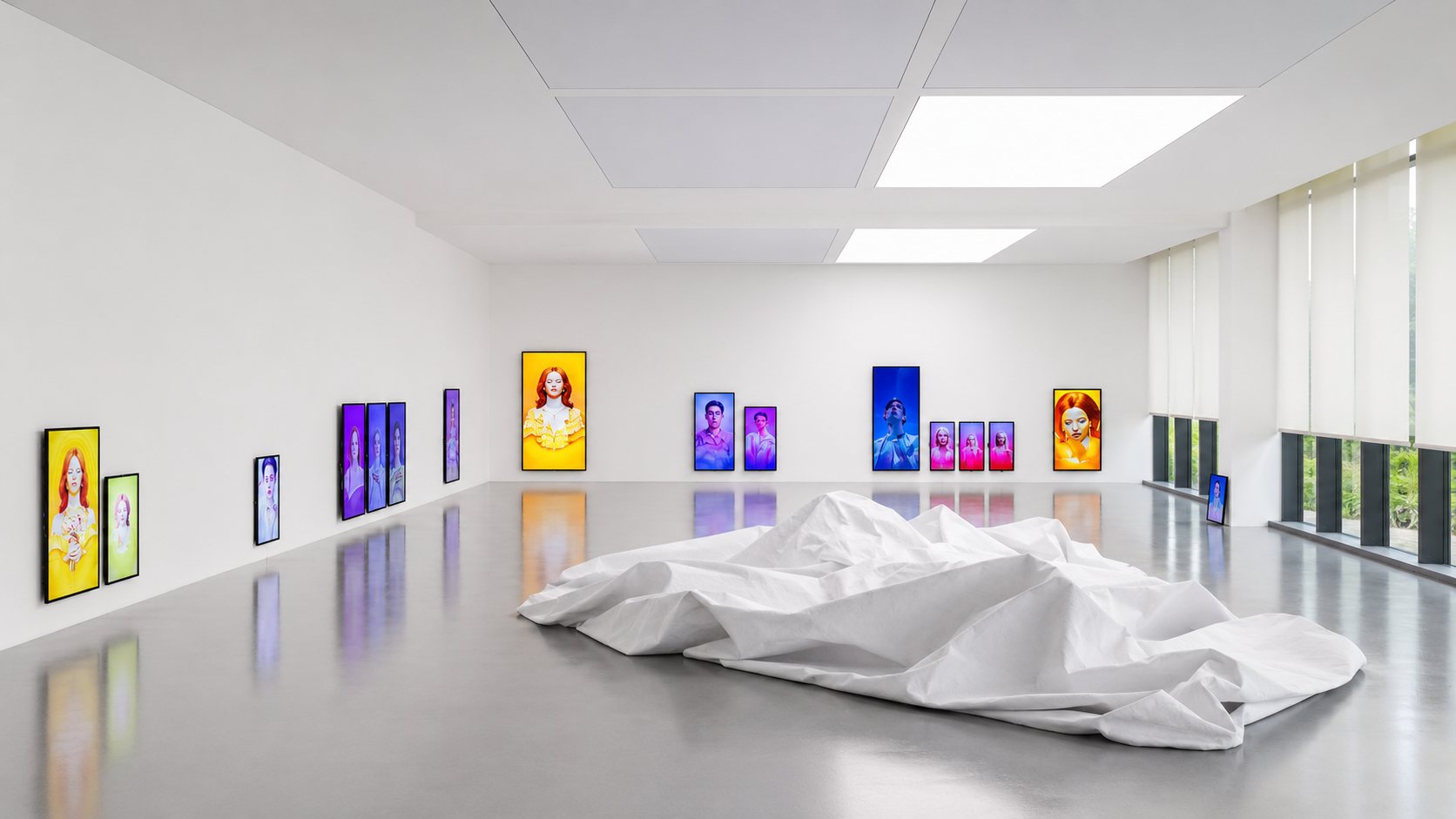 The Social Screening — installation view